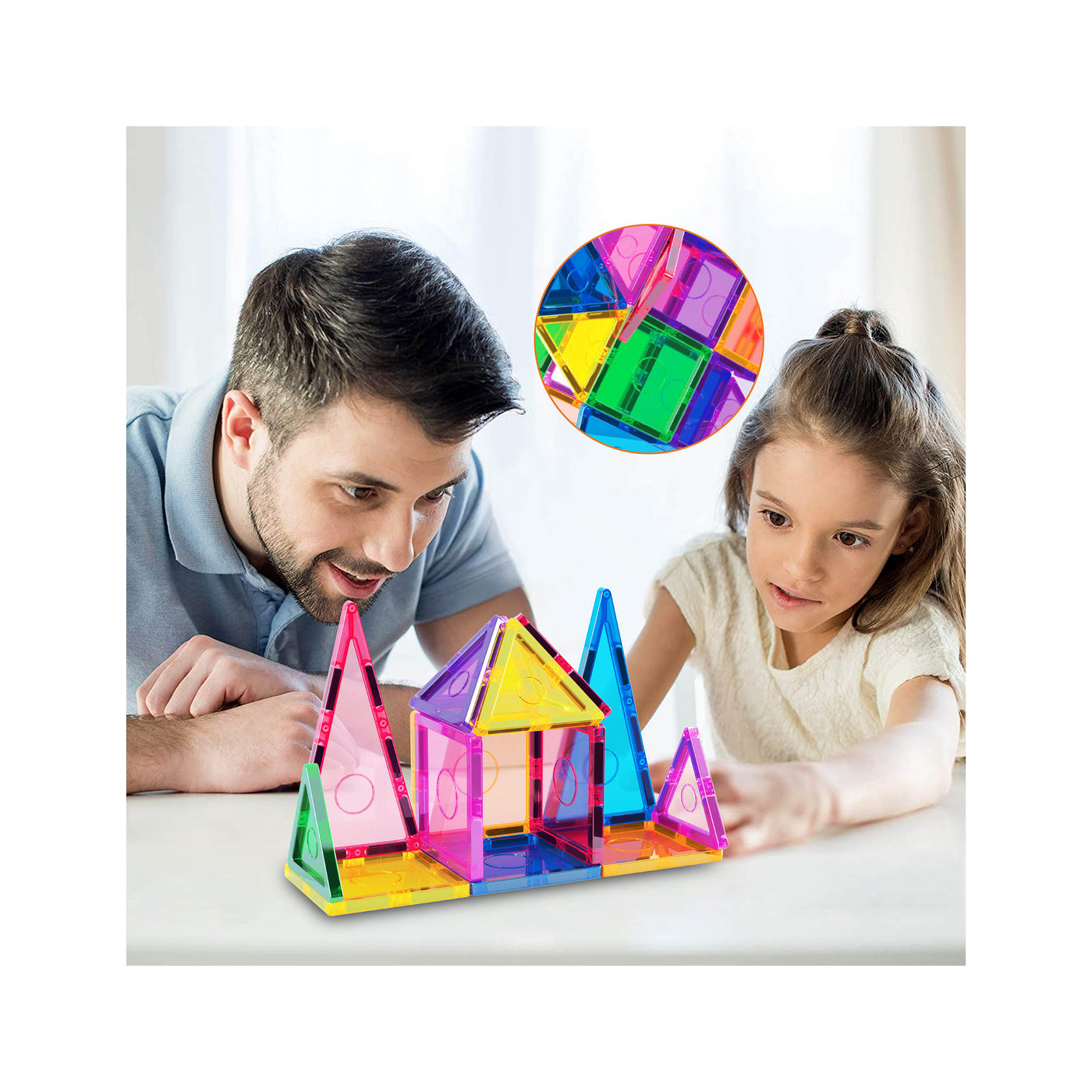 Everplay 30 Piece Magnetic Tile Set