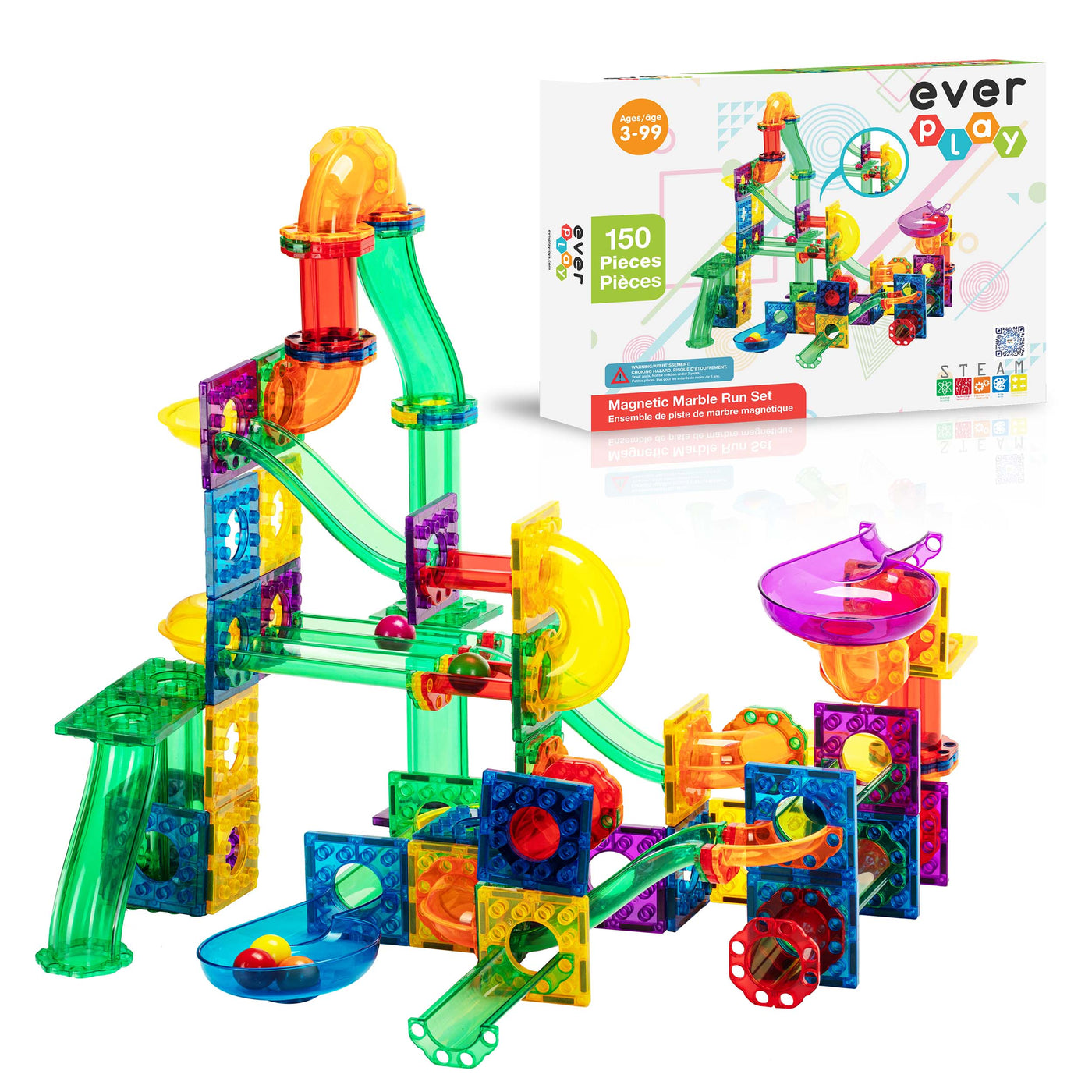 Everplay Marble Run 150pc Set