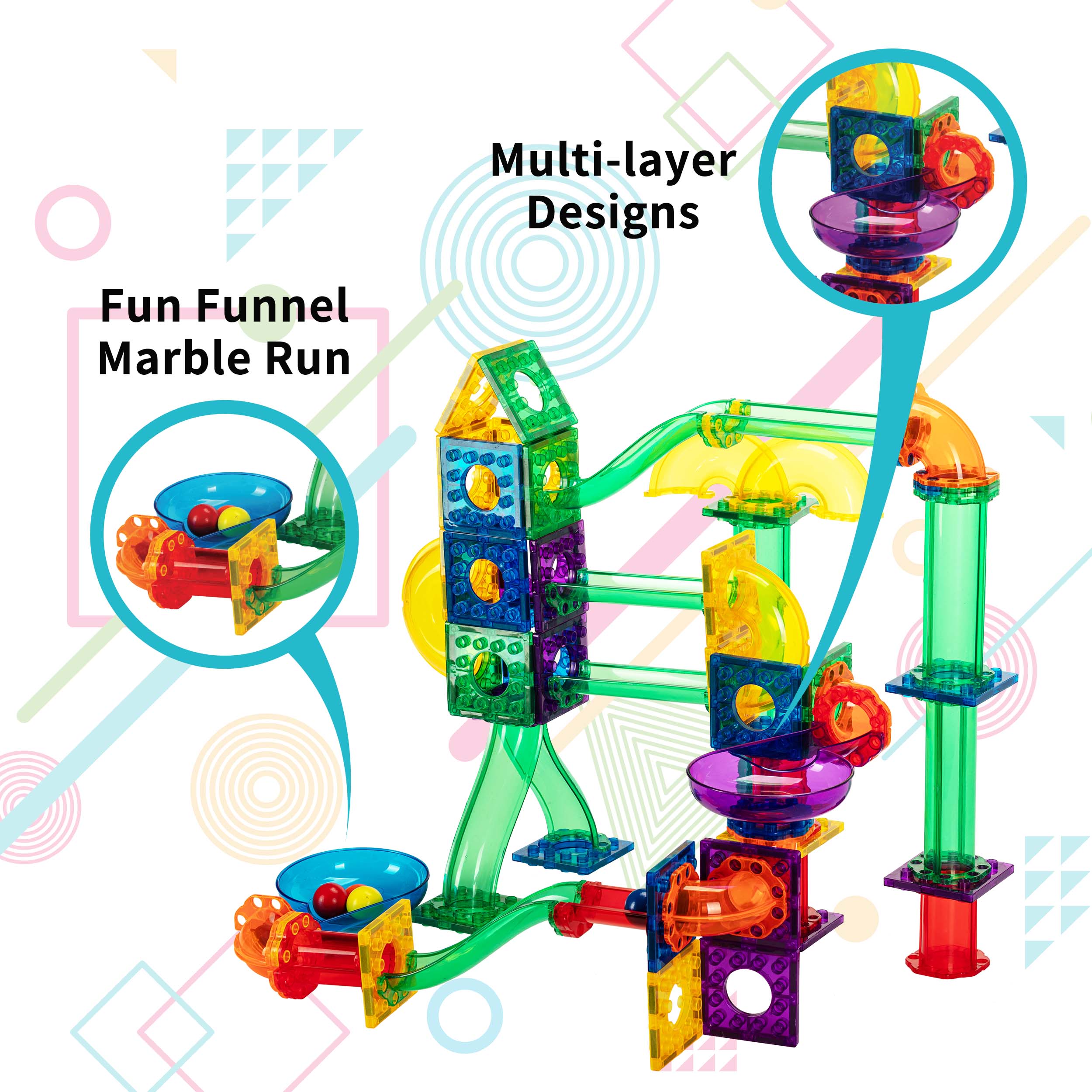 Everplay Marble Run 150pc Set