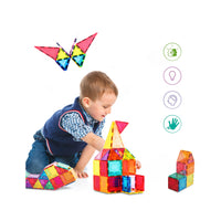 PicassoTiles Magnet Tile Building Block Classic 12pc Set