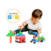 PicassoTiles Magnet Cube Building Blocks 108 Pieces