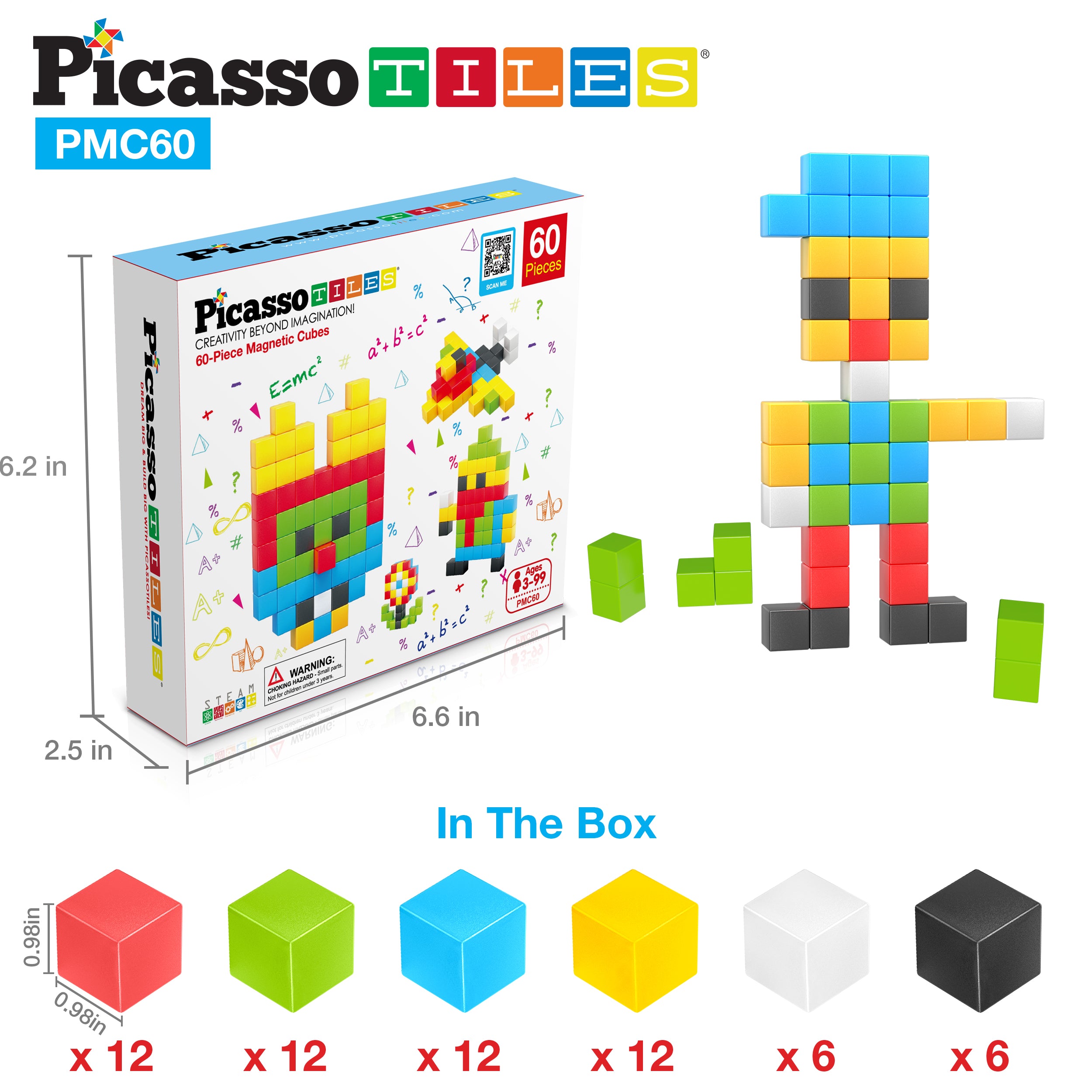 Picassotiles cheap 60 piece