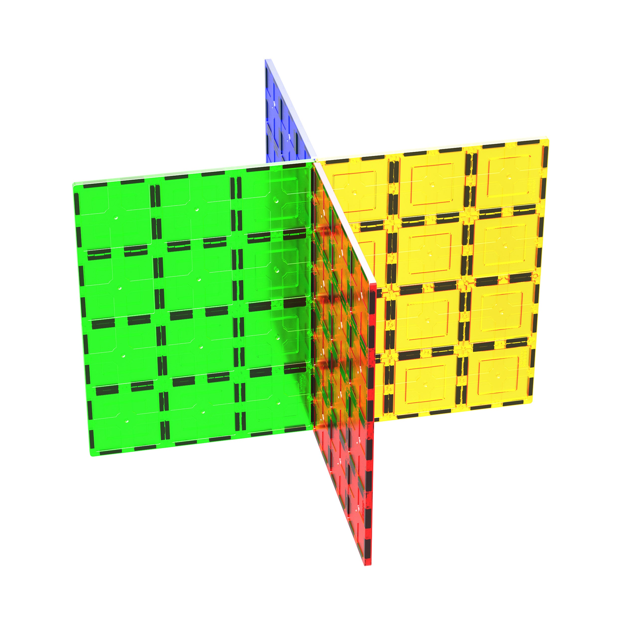 PicassoTiles Big Magnetic Tiles: Base Stabilizers