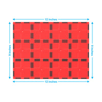 PicassoTiles Big Magnetic Tiles: Base Stabilizers