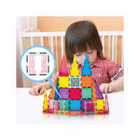 PicassoTiles 36pc Rocket Ship Magnetic Building Block Set