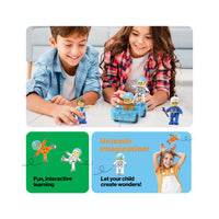 PicassoTiles 4 Piece Career Character Figure Set