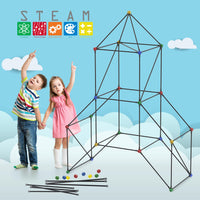 PicassoTiles 125 Piece Fort Building Kit