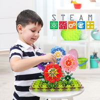 PicassoTiles 600pc Building Construction Toy Interlocking Chips