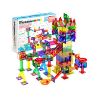 PicassoTiles 100pc Marble Run Building Blocks