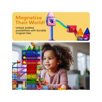 PicassoTiles 120 Pieces Marble Run Set