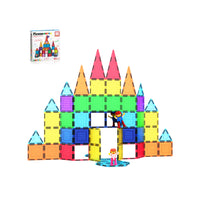 PicassoTiles Magnetic Tile Brick Block STEM Learning Set