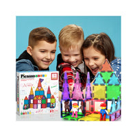 PicassoTiles Magnetic Tile Brick Block STEM Learning Set