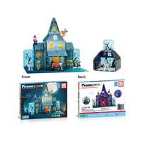 PicassoTiles Haunted House Building Blocks with Spooky Characters