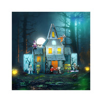 PicassoTiles Haunted House Building Blocks with Spooky Characters