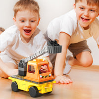 PicassoTiles Magnet Tile Building Brick Blocks 3in1 Construction Vehicle Set