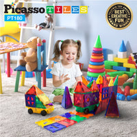 PicassoTiles 180pc Deluxe Combo Toy Set