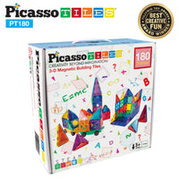 PicassoTiles 180pc Deluxe Combo Toy Set