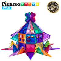 PicassoTiles 180pc Deluxe Combo Toy Set