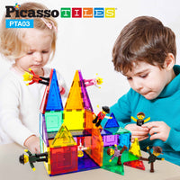 PicassoTiles 8pc Character Action Figure Multi Pack Set