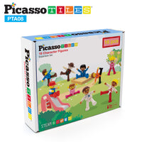 PicassoTiles 16 Piece Character Figure Set