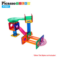 PicassoTiles Marble Run Square Joint Expansion Pack