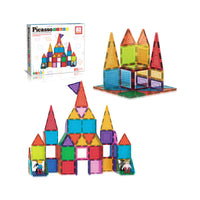 PicassoTiles Magnetic Tile Brick Block STEM Learning Set