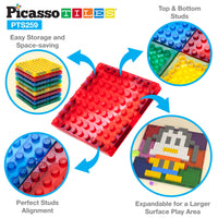 PicassoTiles Magnetic Tile Brick Block Combo Set