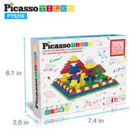 PicassoTiles Magnetic Tile Brick Block Combo Set