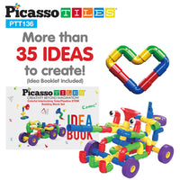 PicassoTiles Tube Building Block w/Musical Kit Pipes Puzzle Toy Set