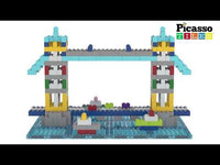 PicassoTiles 1016 Piece Magnetic Brick and Tile Building Set