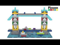 PicassoTiles Magnetic Tile Brick Block Combo Set
